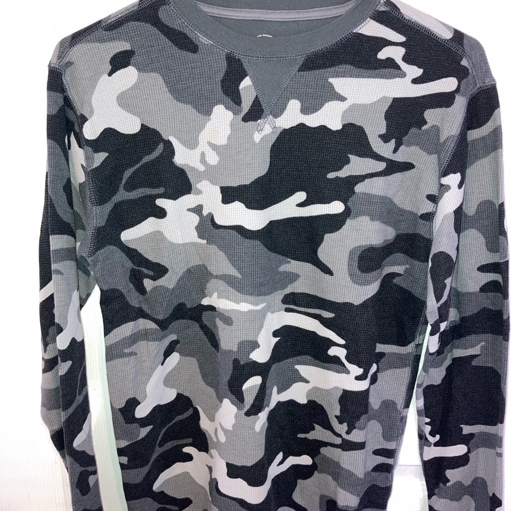 Faded Glory Urban Camo Thermal Shirt Sz: Youth XL (14/16) SKU: 0616-44